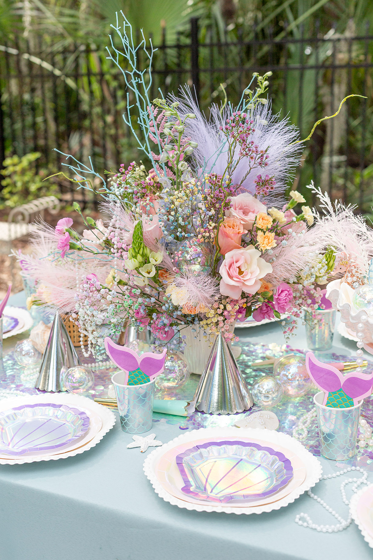 mermaid plates