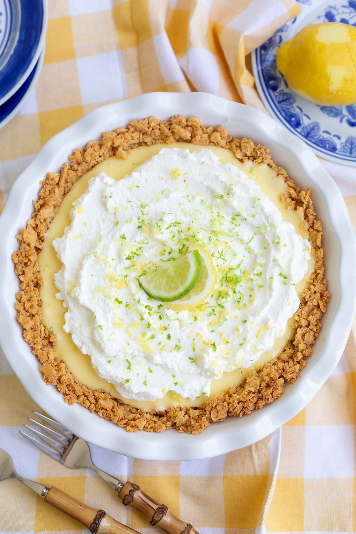 Atlantic Beach Pie from NC with Saltine Crust